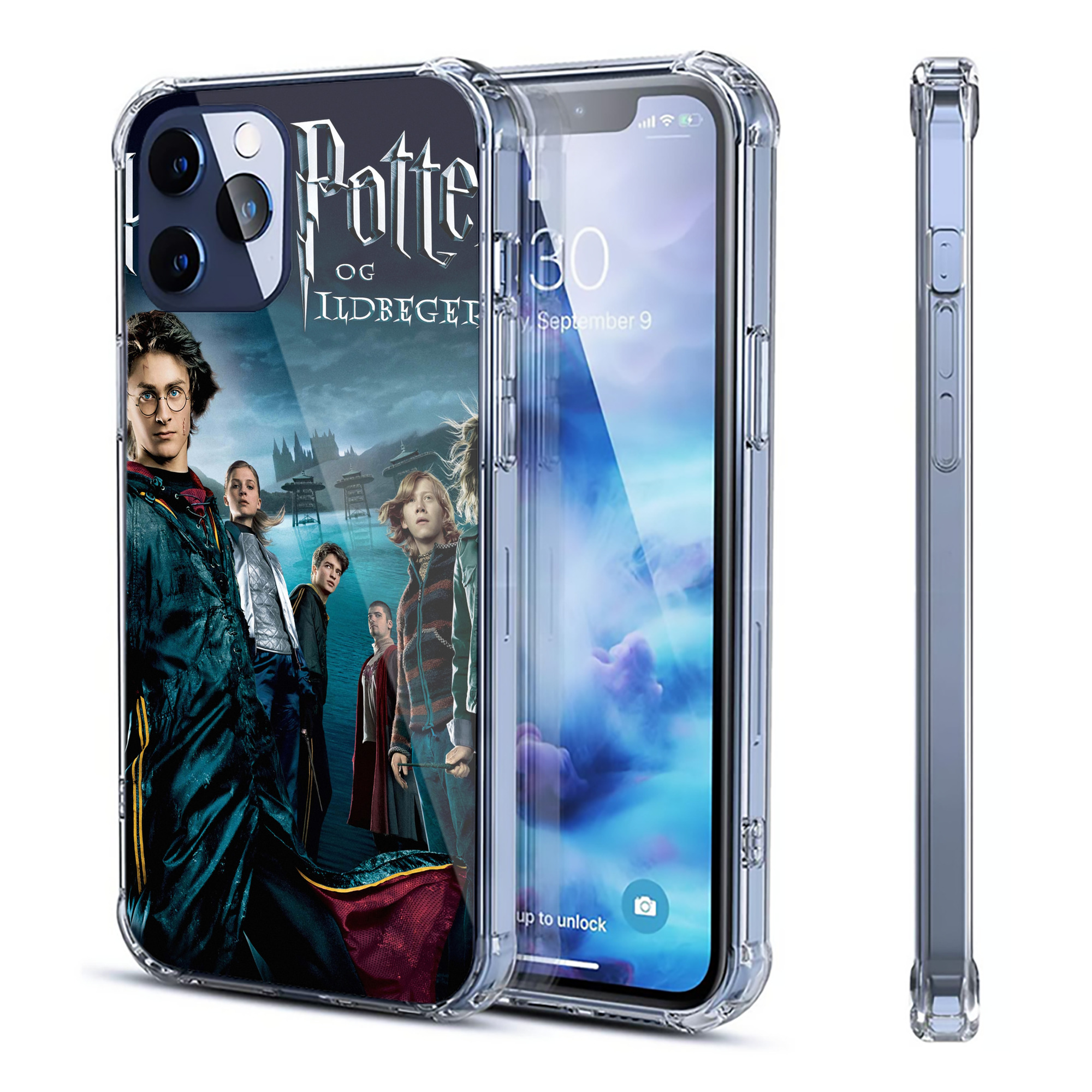 （画像用） Harry Potter ハリー・ポッターシリーズ 【iPhone 12シリーズ対応】透明スマホケース（クリアソフトケース）